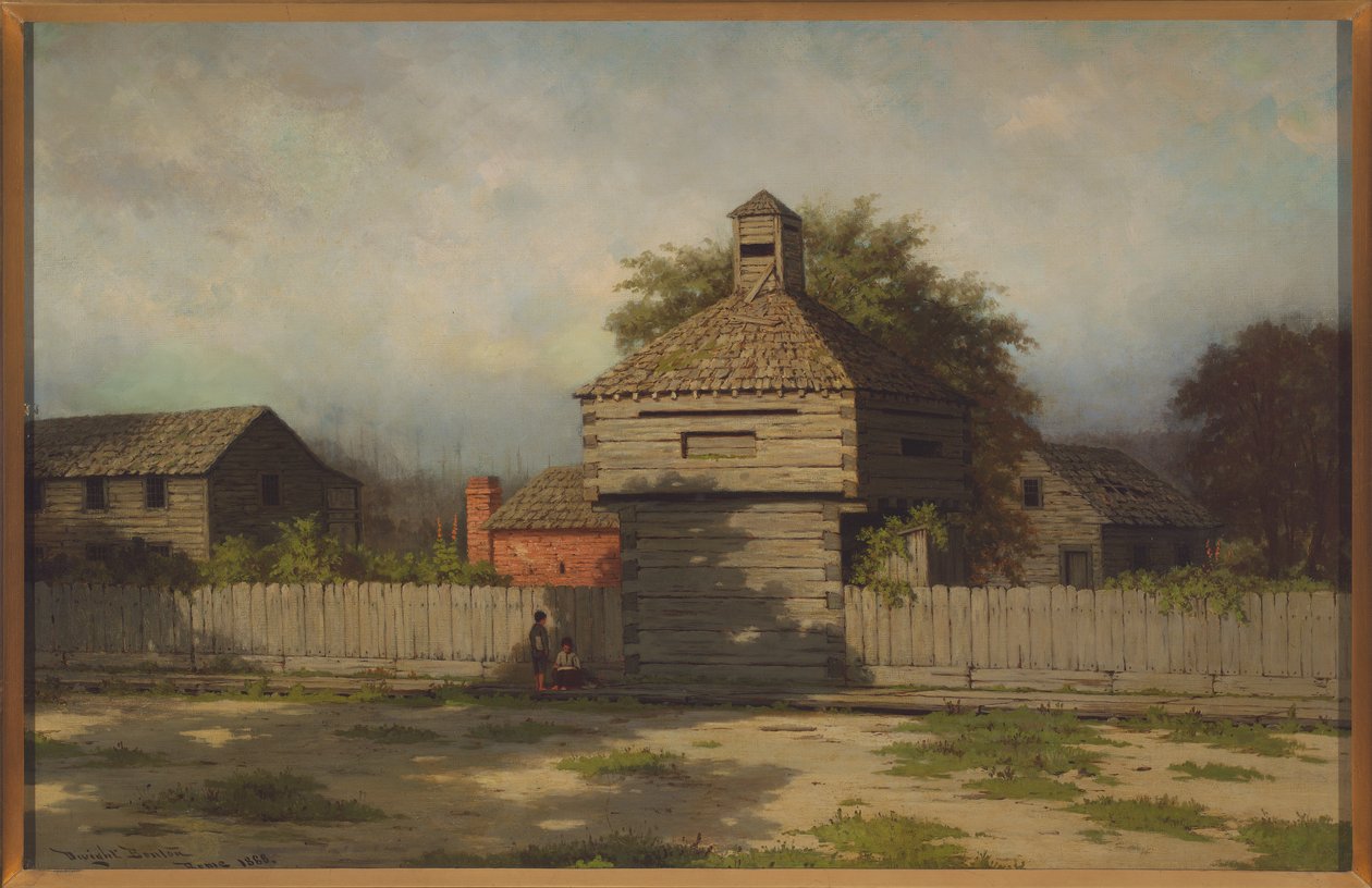 Het tweede Fort Dearborn, 1888 door Dwight Benton