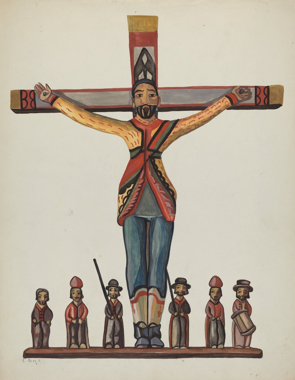 Bulto; Sint Acacio door E. Boyd