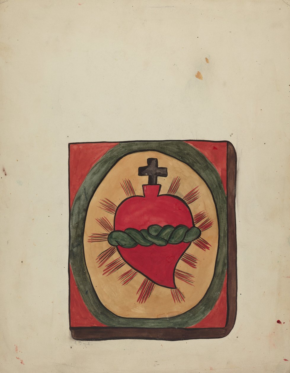 Retablo, 1935-1942 door E. Boyd