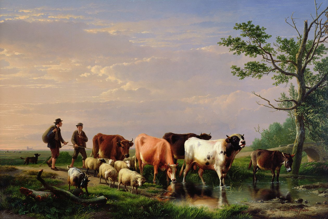 Onbekend beeld door E. J. Verboeckhoven
