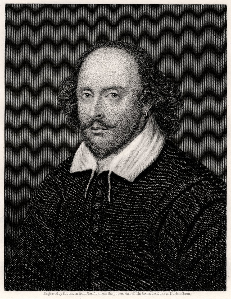 William Shakespeare, Engelse toneelschrijver door E. Scriven