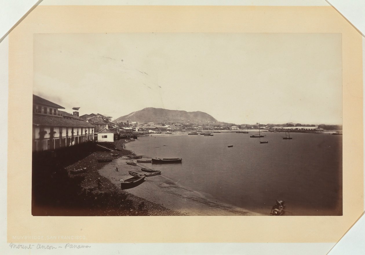 Anconberg, Panama door Eadweard Muybridge