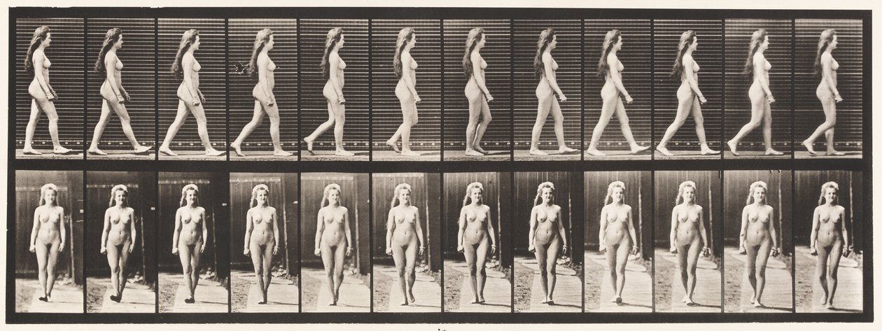 Lopen door Eadweard Muybridge