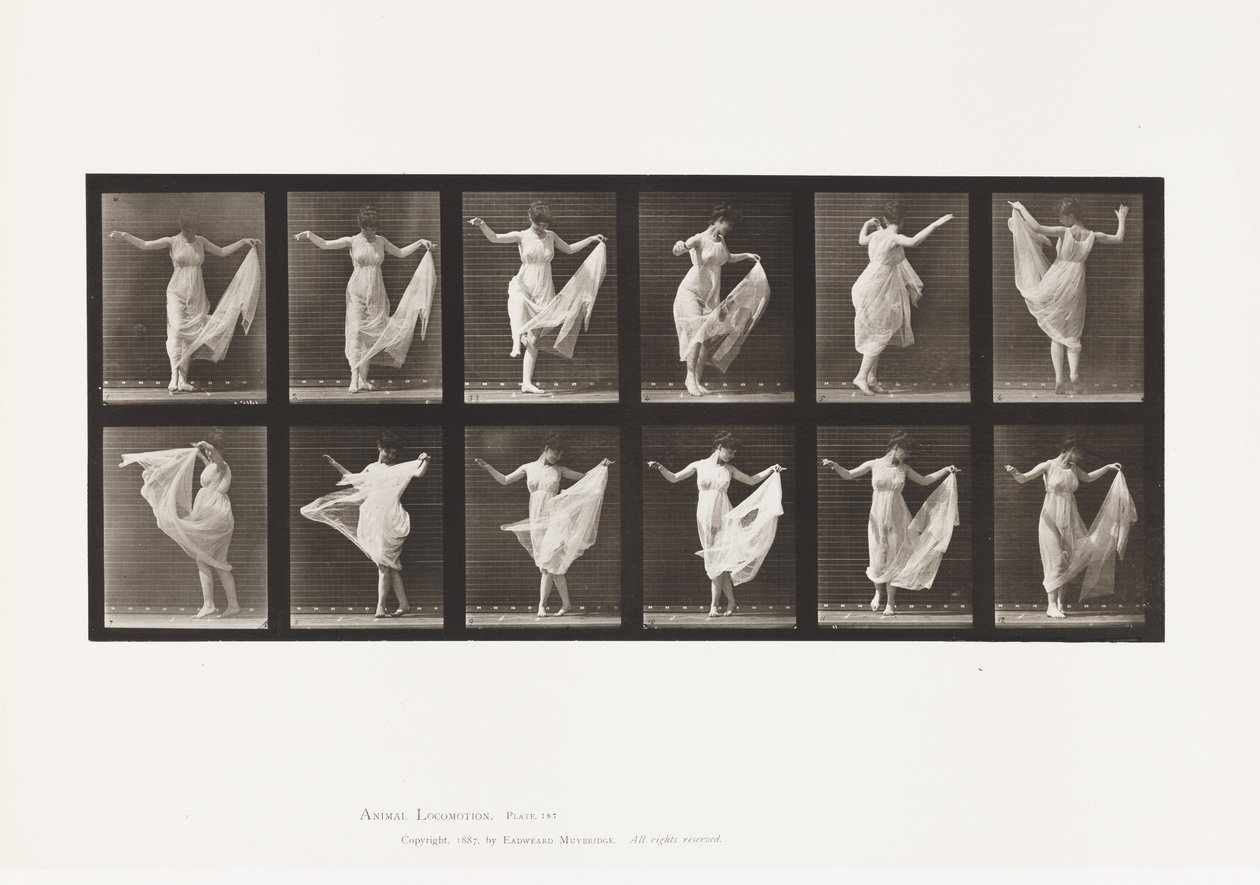 Dansen door Eadweard Muybridge