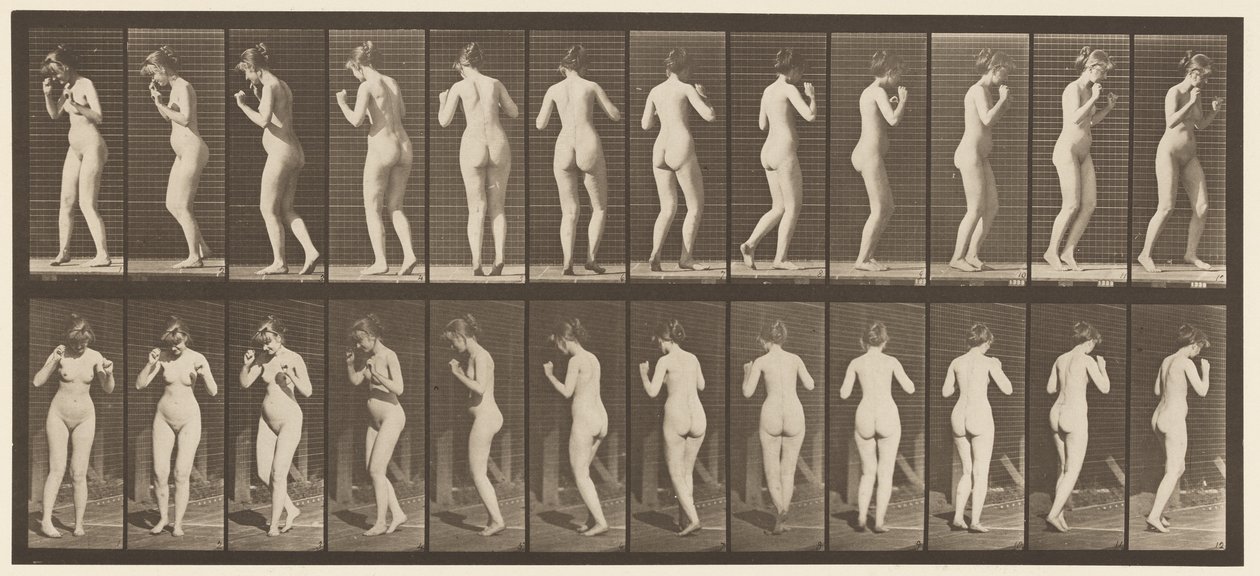 Plaat 195. Wals dansen door Eadweard Muybridge