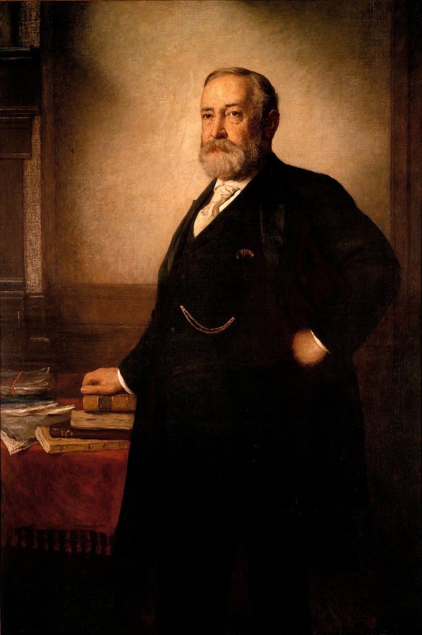 Benjamin Harrison door Eastman Johnson
