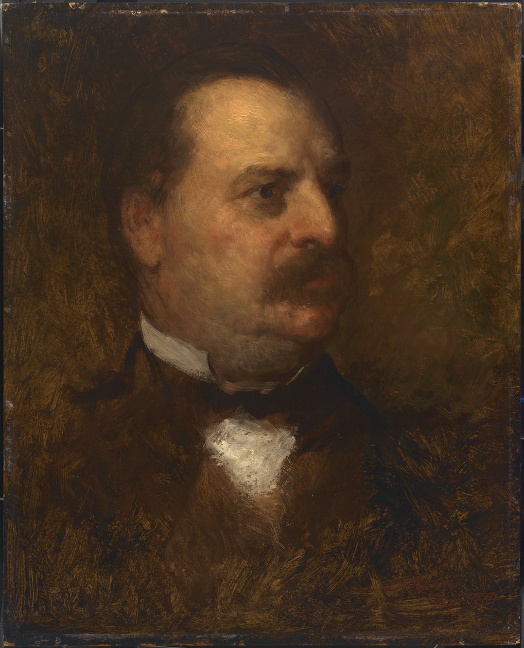 Grover Cleveland door Eastman Johnson
