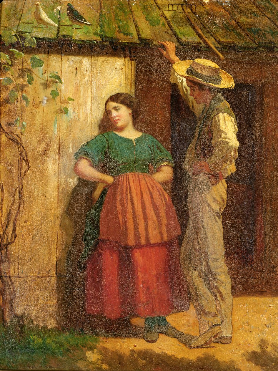 Rustieke Hofmakerij door Eastman Johnson