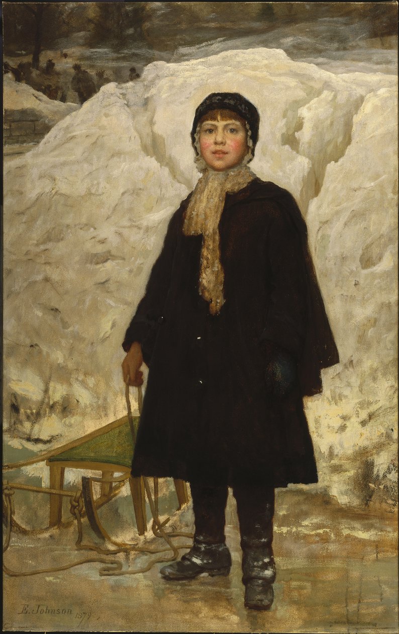 Winter door Eastman Johnson