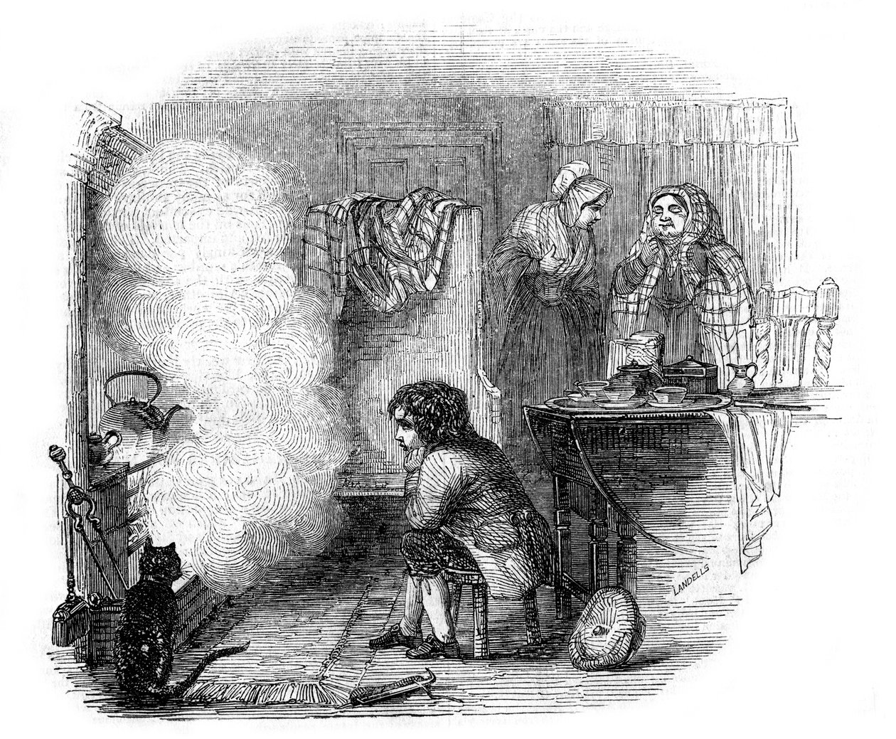 Het Verhaal van een Theeketel, 1844 door Ebenezer Landells