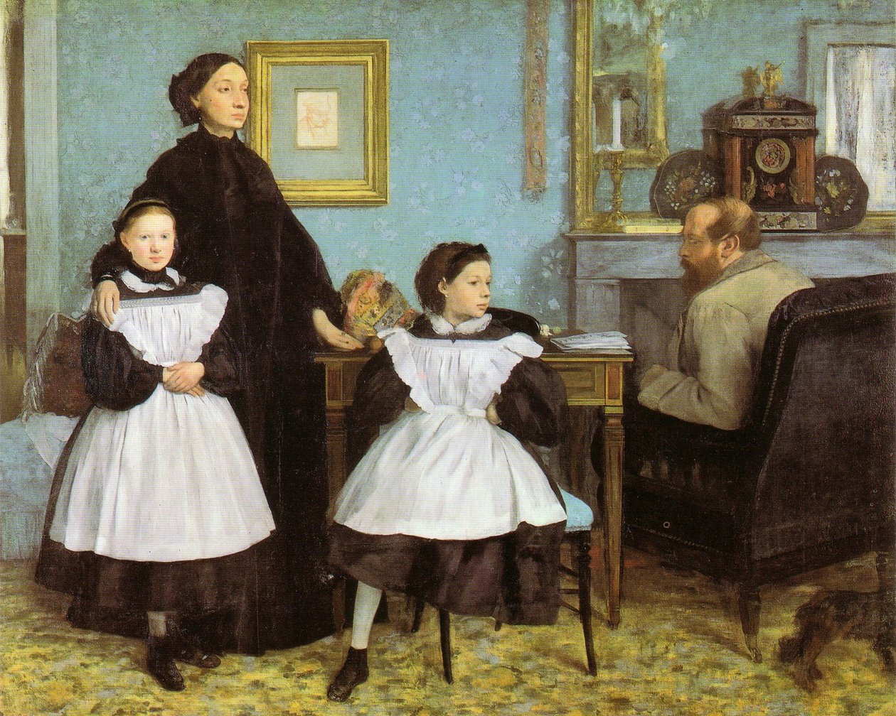 De Bellelli Familie door Edgar Degas