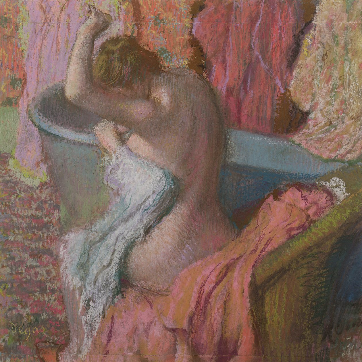Bader, 1899 door Edgar Degas