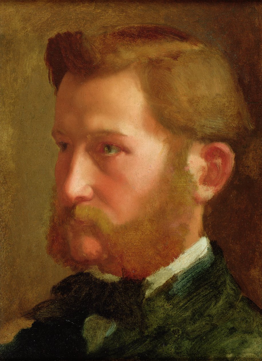 Portret van Paul Vapincon, c.1868 door Edgar Degas