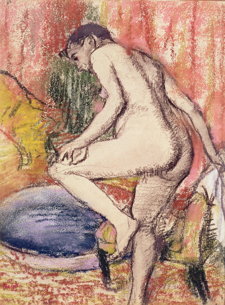 De Toilette, 1883 door Edgar Degas