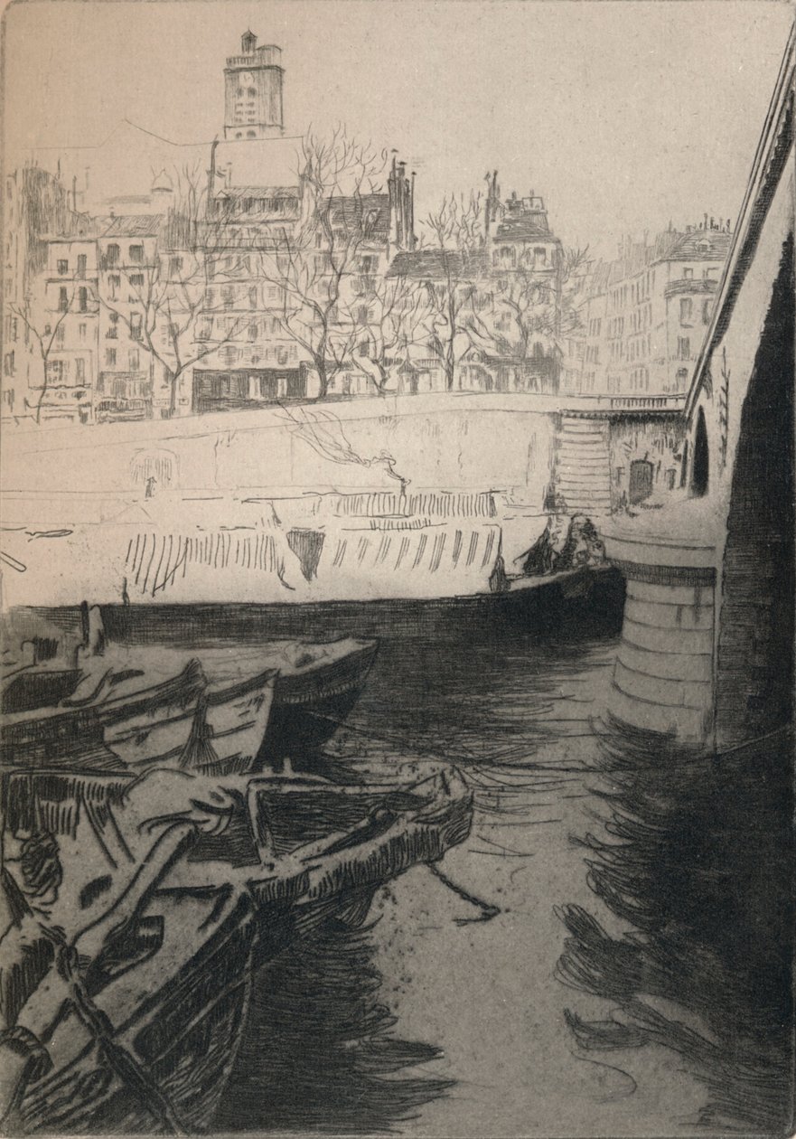 St Gervais, 1915 door Edgar Chahine