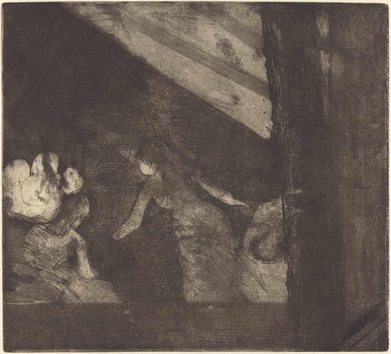 In het Café des Ambassadeurs door Edgar Degas