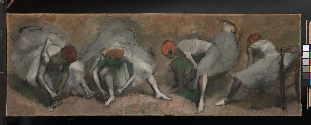 Fries van dansers door Edgar Degas