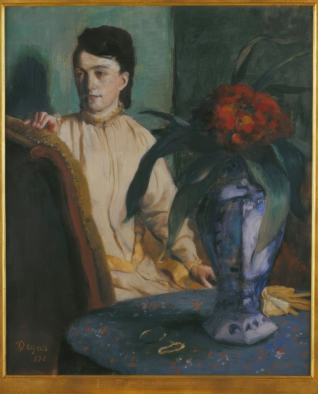 De vrouw met de pot door Edgar Degas