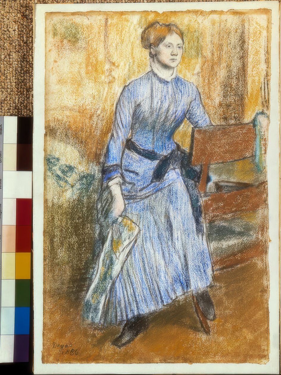 Portret van Hélène Rouart door Edgar Degas