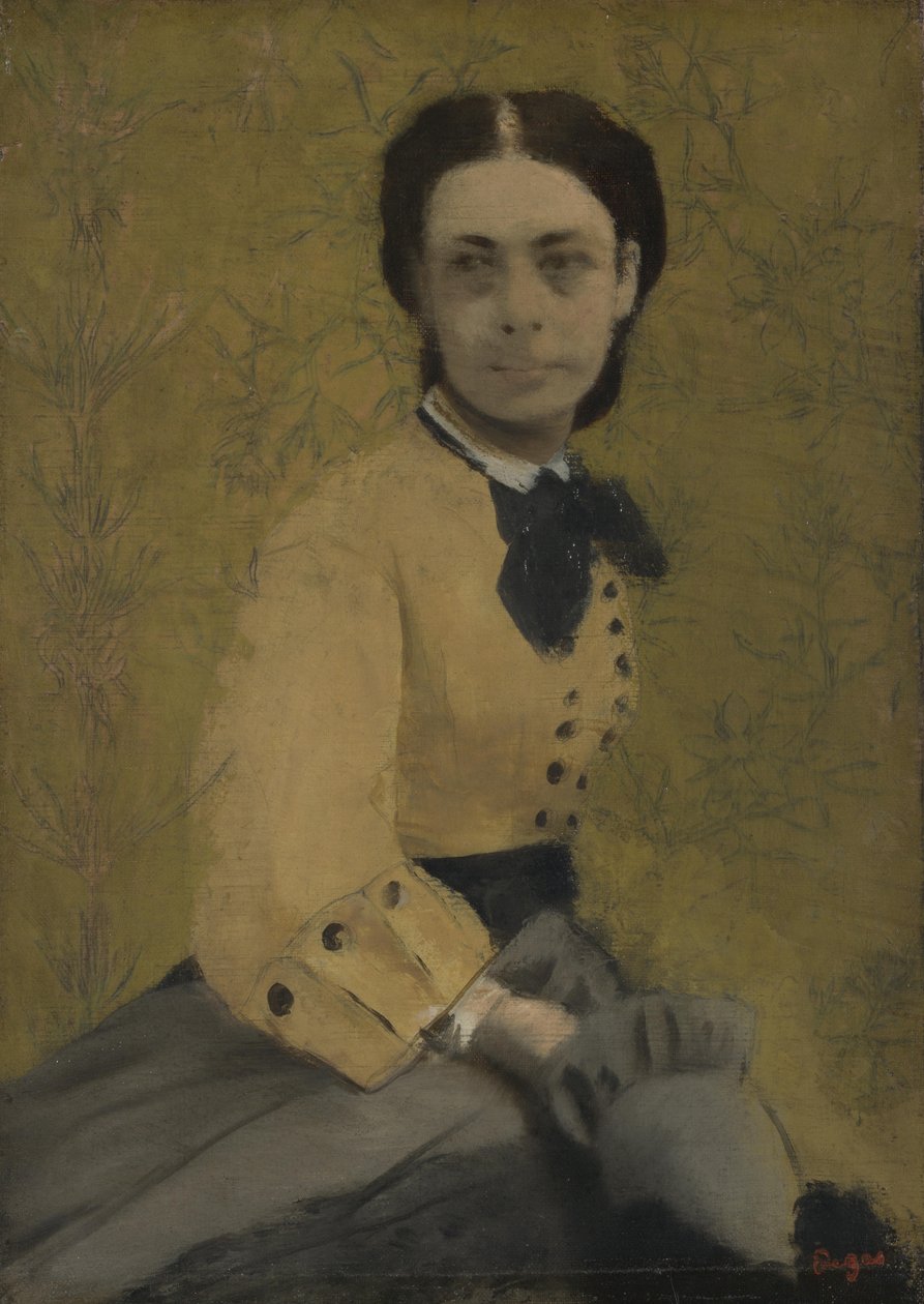 Prinses Pauline de Metternich, 1865 door Edgar Degas