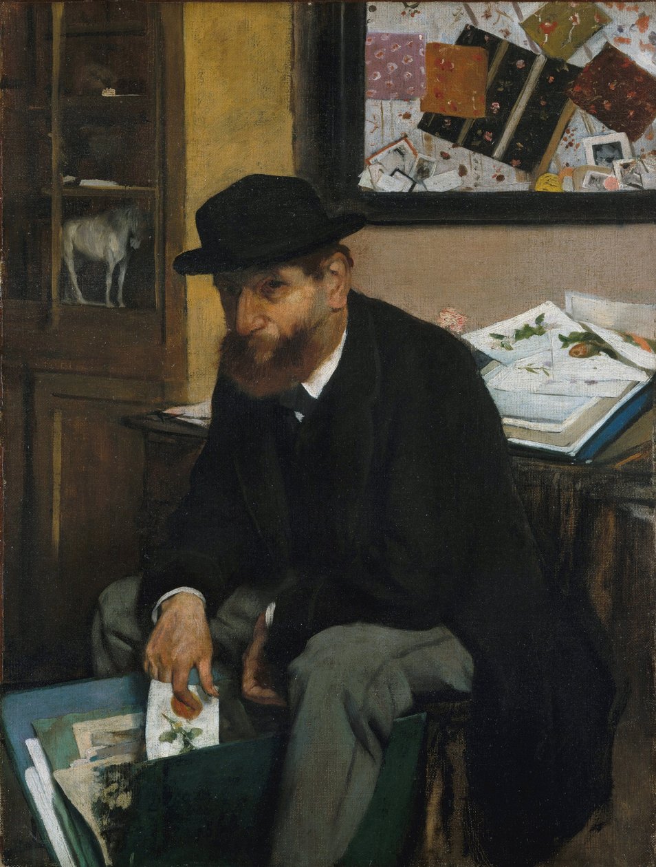 Liefhebber van prints door Edgar Degas