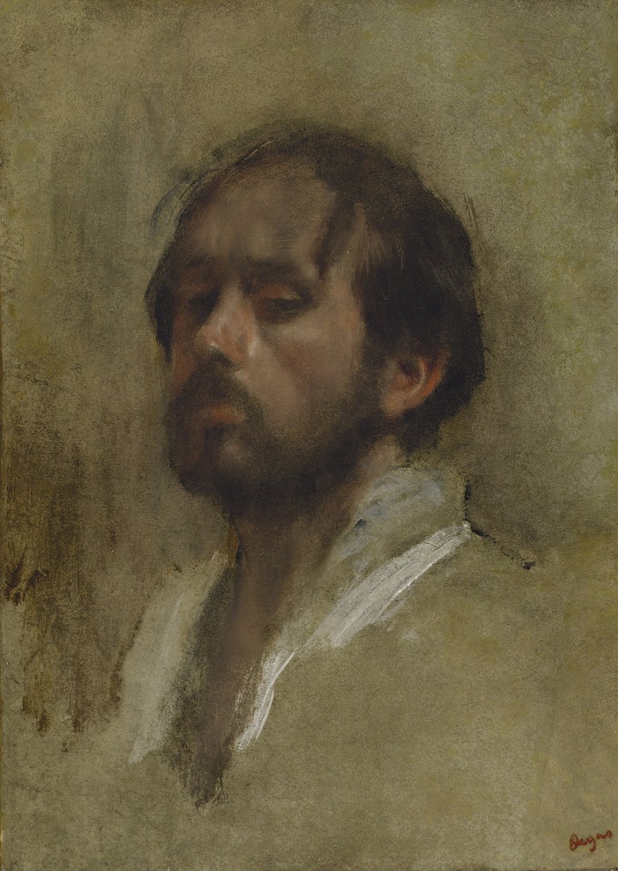 Zelfportret door Edgar Degas