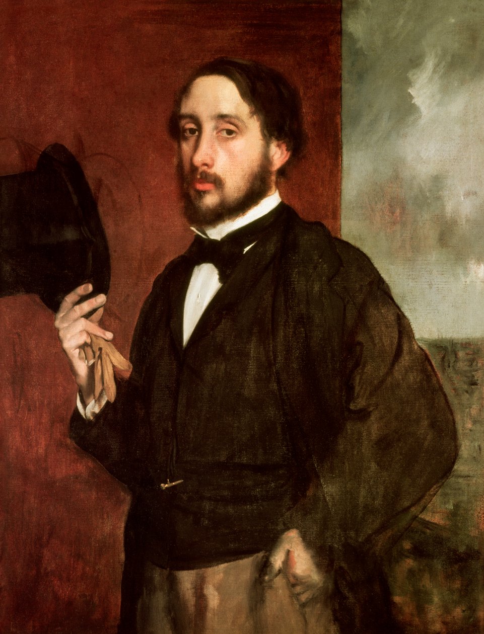 Zelfportret door Edgar Degas