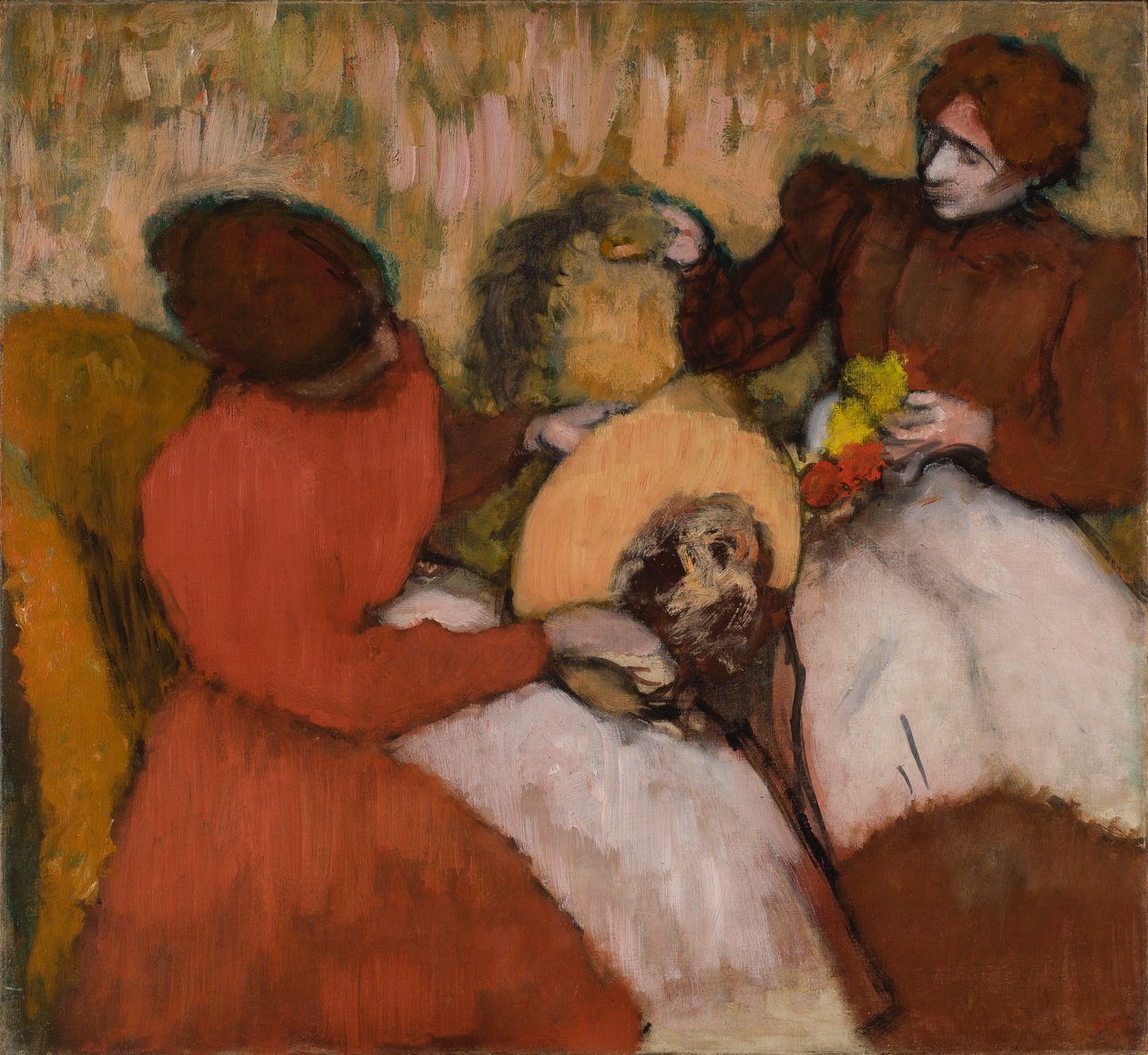 De Hoedenmakers door Edgar Degas