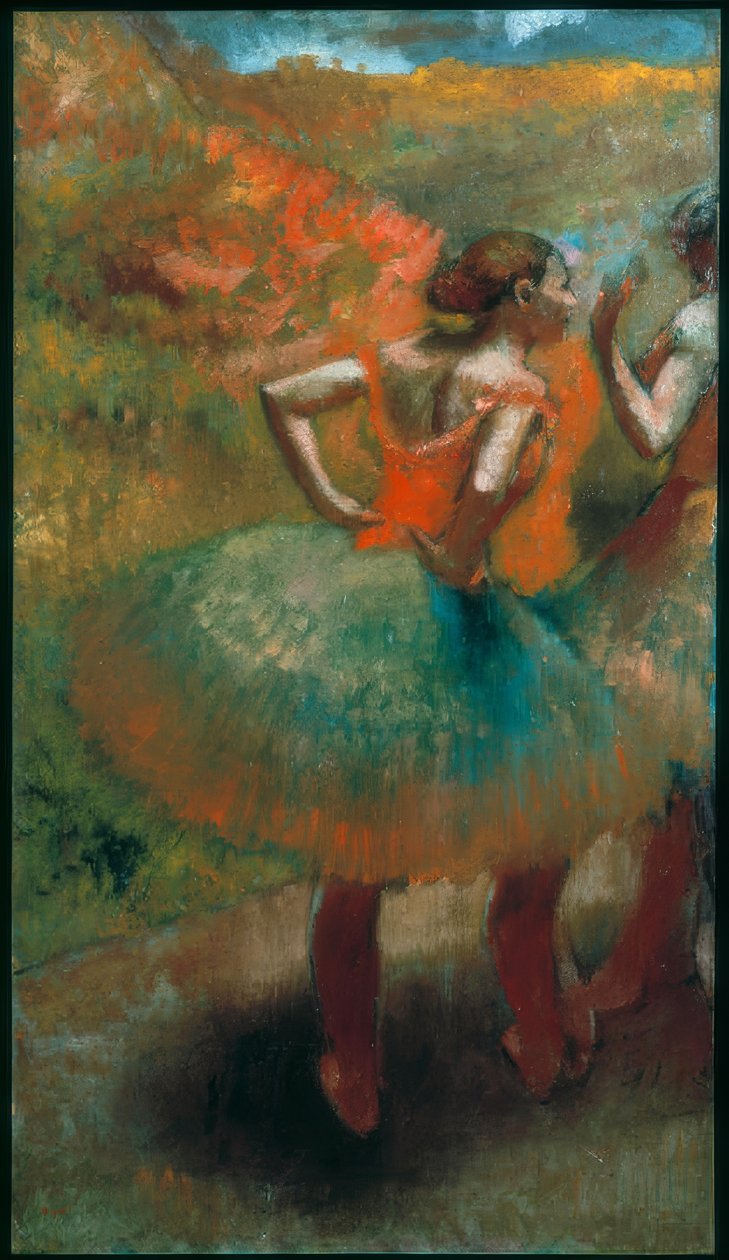 Twee dansers door Edgar Degas