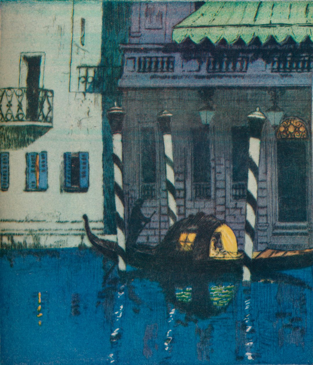 Nocturne ca. 1924 door Edgar L. Pattison