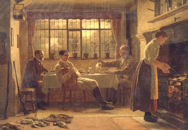 De Eerste van September door Edith Hayllar