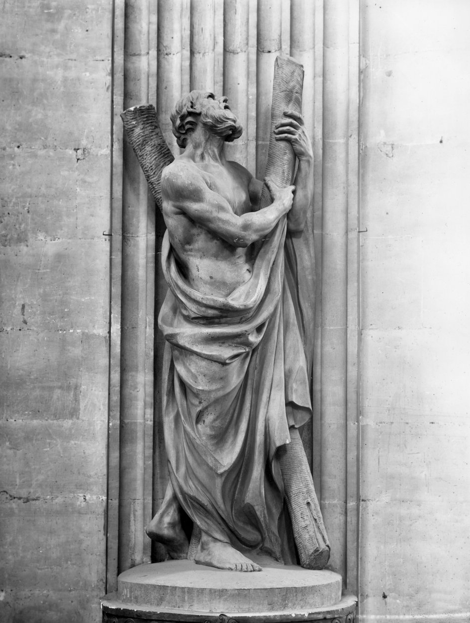 Sint Andreas door Edmé Bouchardon