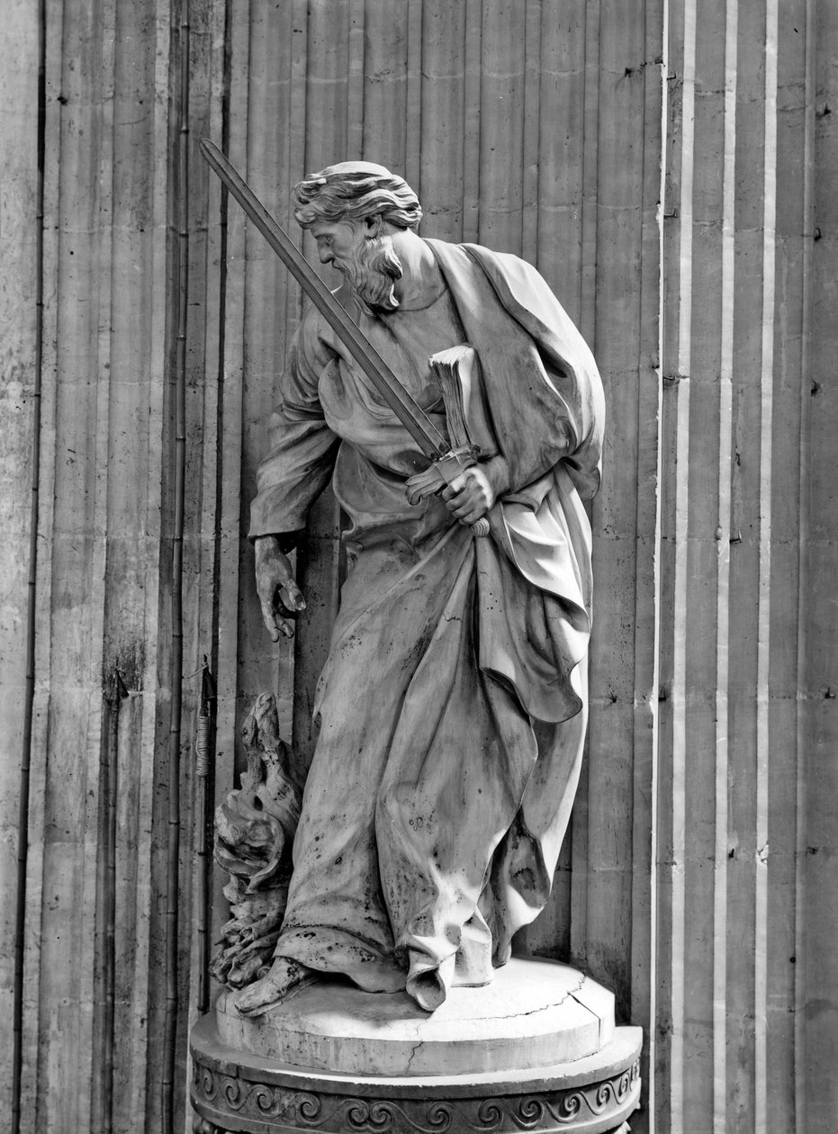Sint Paulus door Edmé Bouchardon