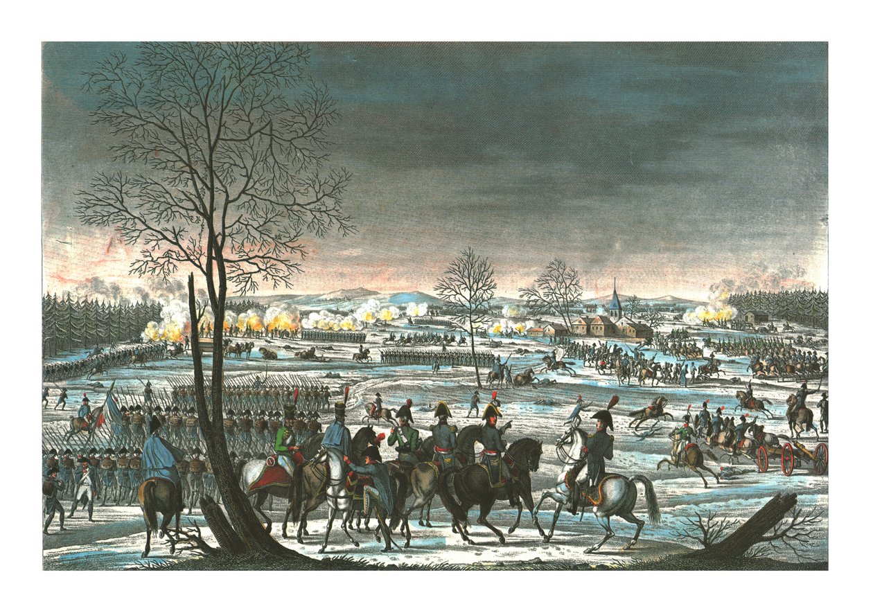 Slag bij Hohenlinden, 3 december 1800 door Edme Bovinet