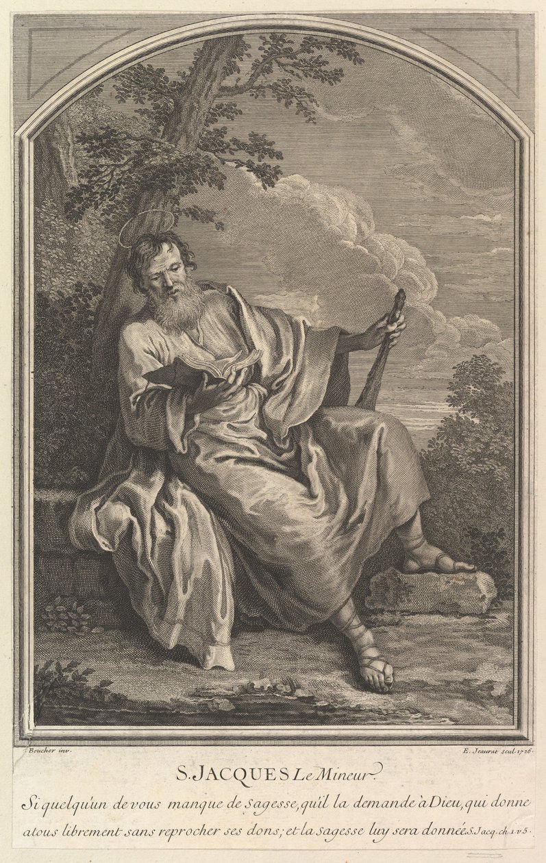 Sint Jacobus de Mindere door Edme Jeaurat