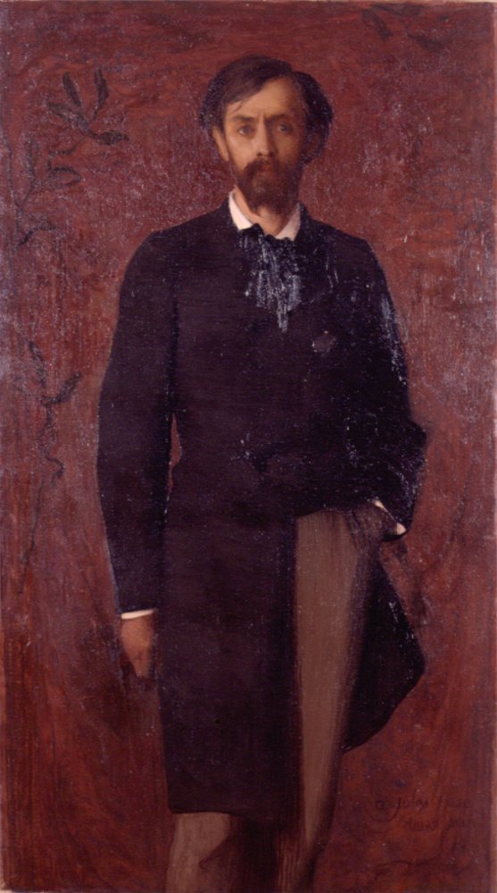Portret van Jules Case door Edmond Aman Jean