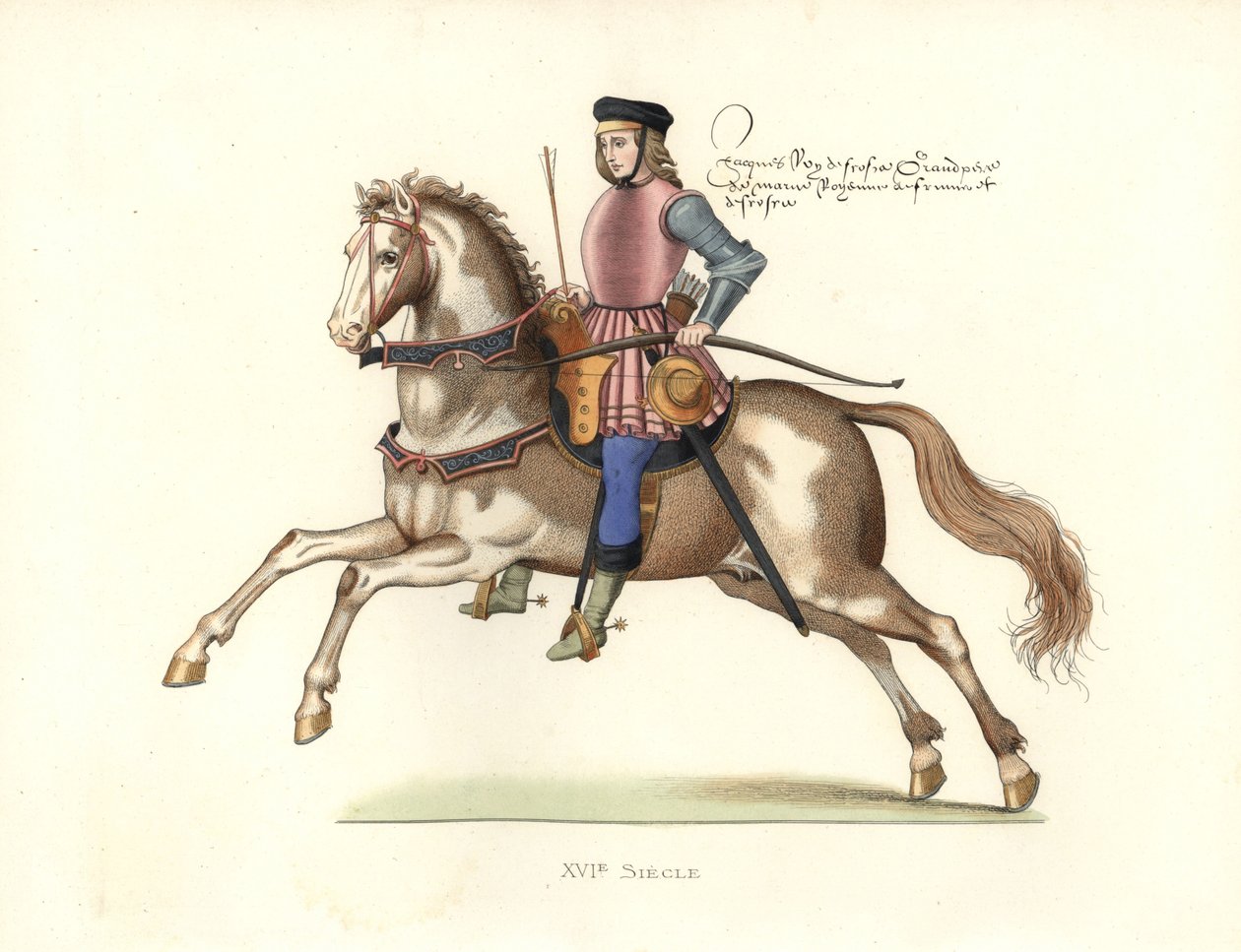 Koning Jacobus IV van Schotland (1473-1513) door Edmond Lechevallier Chevignard