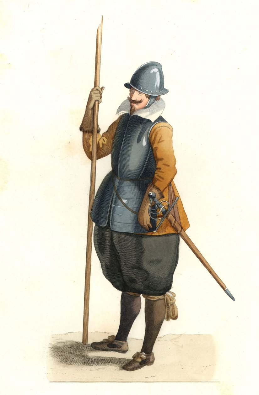 Piekenier van Frans-Vlaanderen door Edmond Lechevallier Chevignard