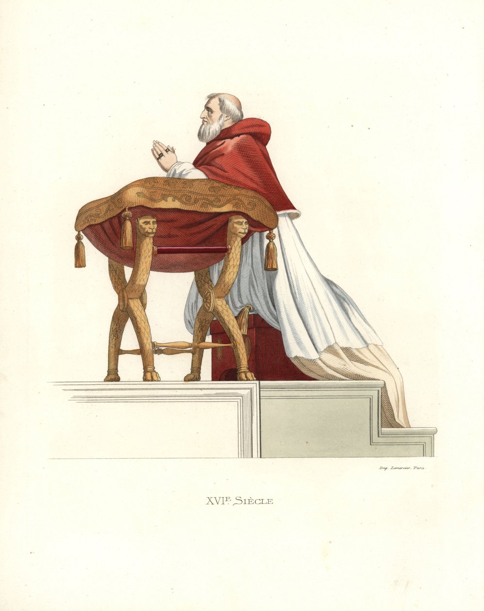 Paus Julius II (1503-1513) door Edmond Lechevallier Chevignard