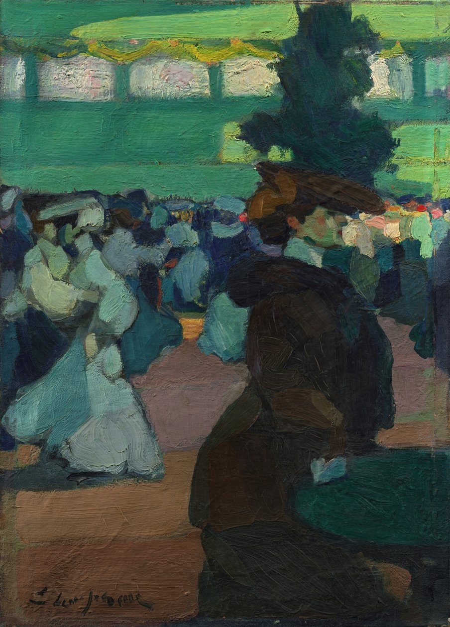 Balscène door Edmond Lempereur