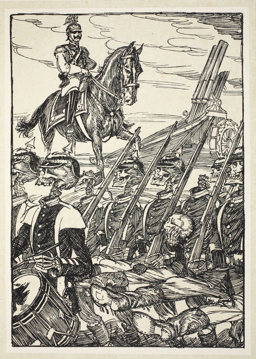 Ave Kaiser, Imperator Moriture, Mortui te Salutamus, illustratie uit The Kaiser