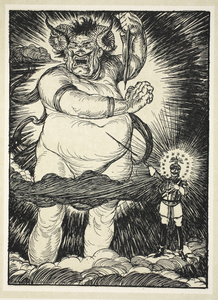 Ich Selbst und Gott, illustratie uit The Kaiser