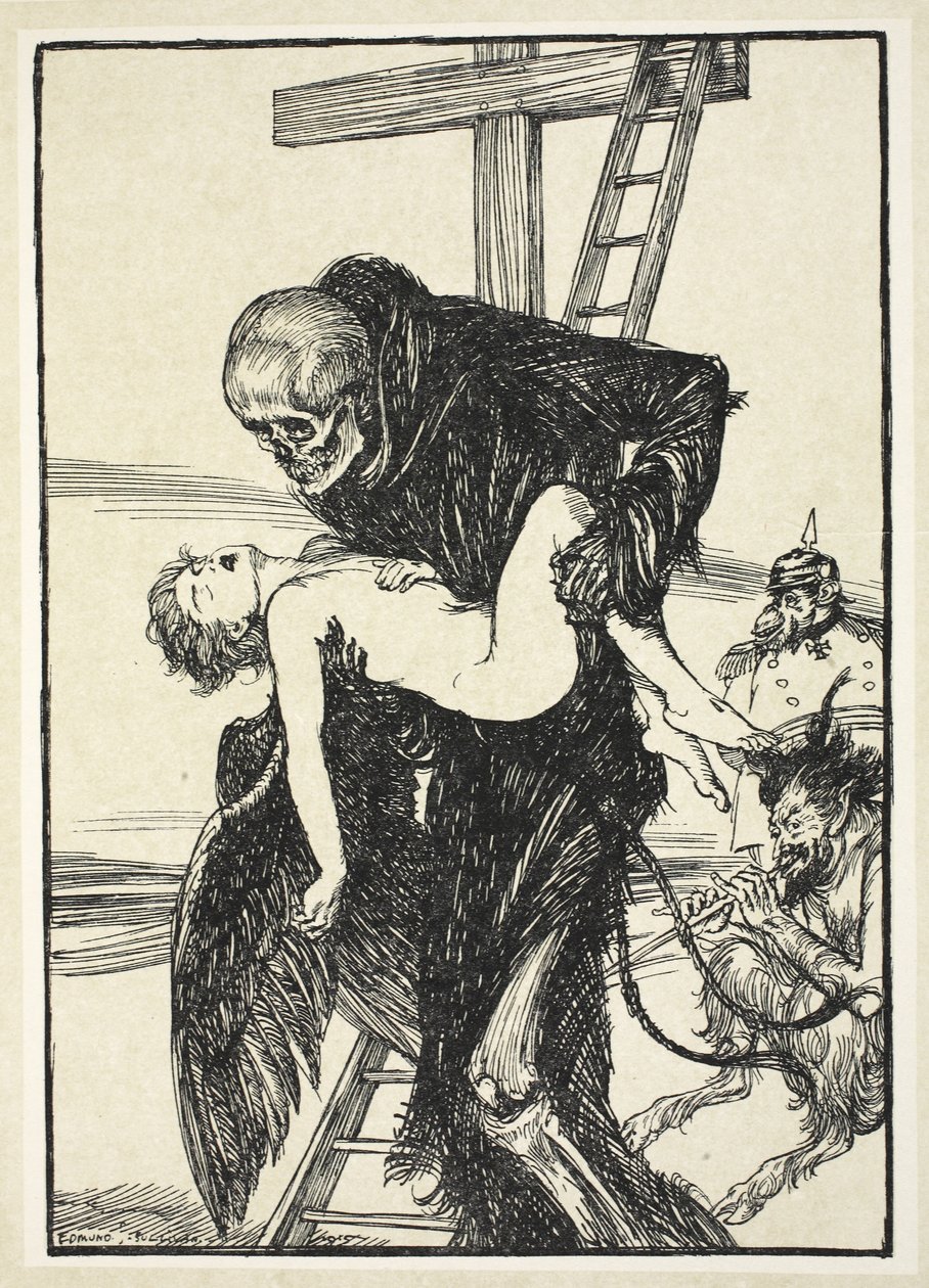 Wreder dan de dood, illustratie uit The Kaiser