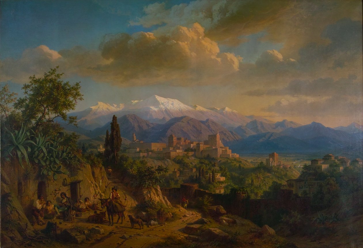 Granada, 1886 door Edmund Wodick