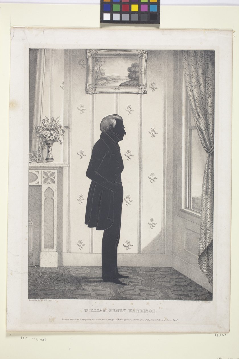 Willaim Henry Harrison door Edmund Burke Kellogg