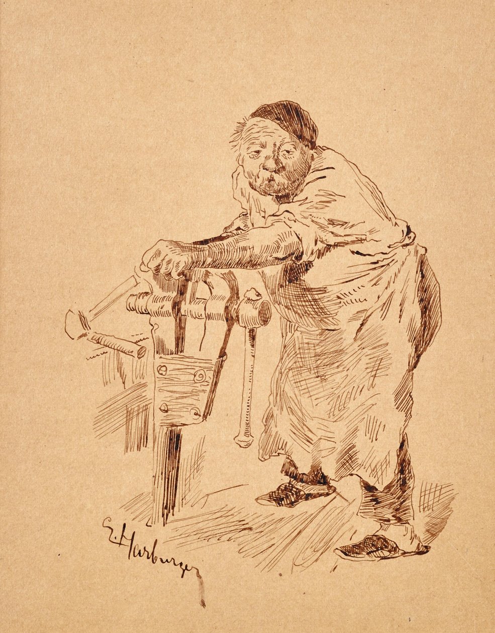 De meester-slotenmaker door Edmund Harburger