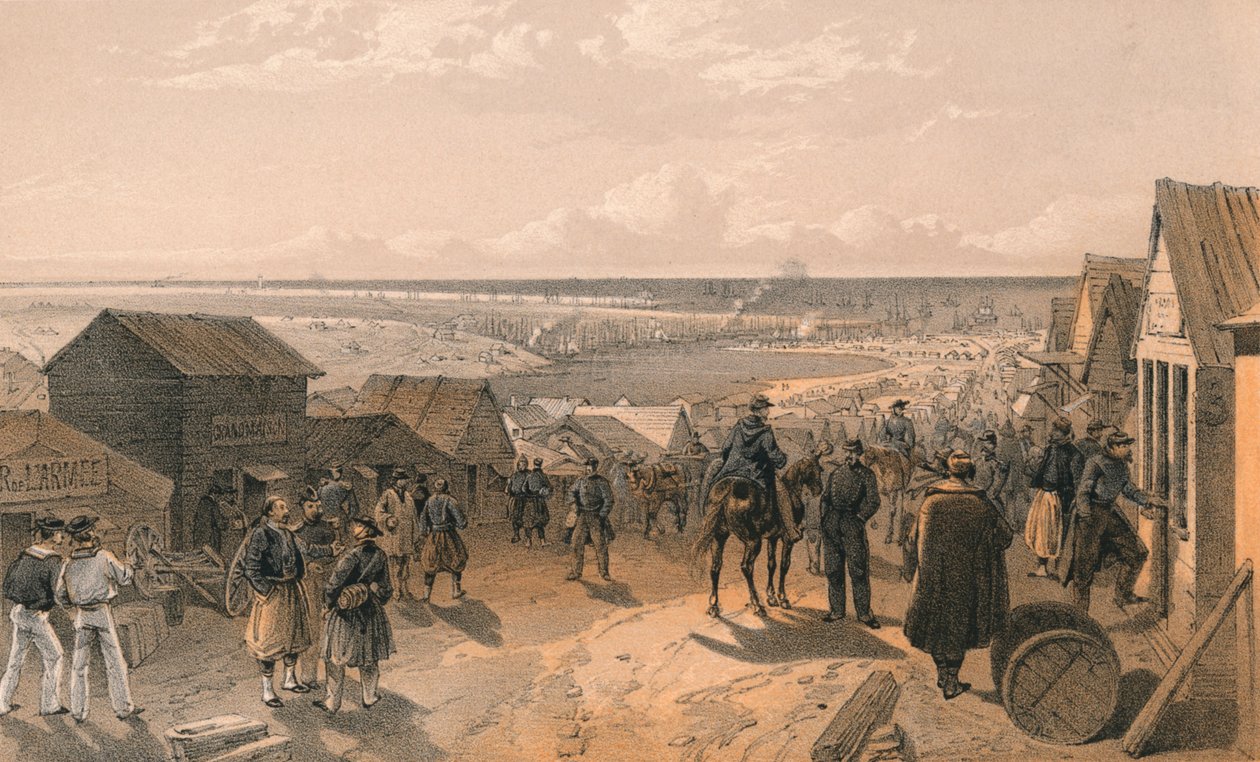 Kamiesch, 1856 door Edmund Walker