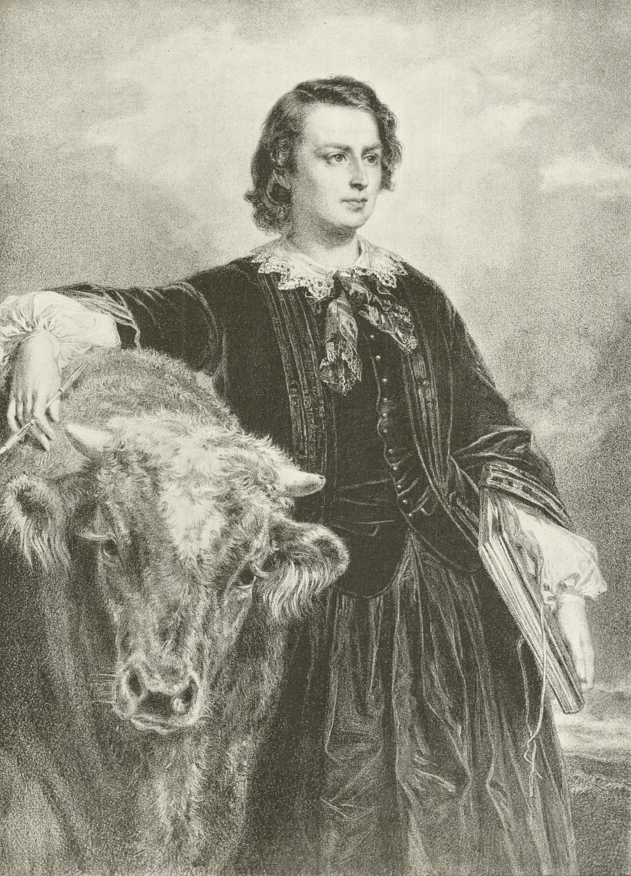 Rosa Bonheur, Franse kunstenaar door Edouard Louis Dubufe