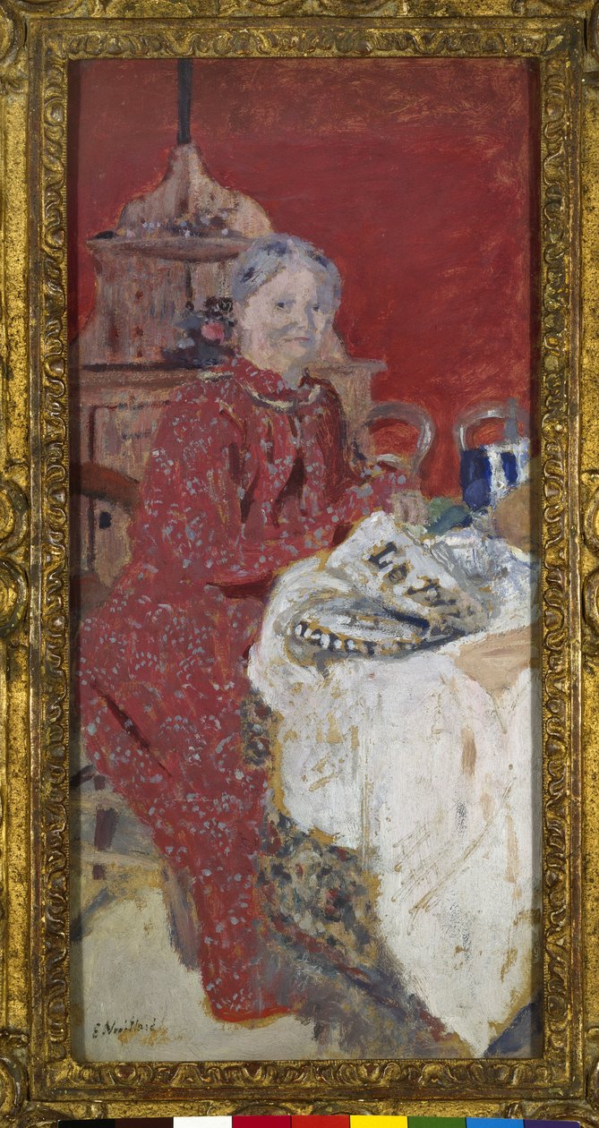 De Lunch, 1890s door Edouard Vuillard
