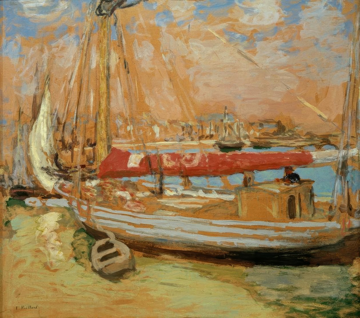 De Vissersboot door Edouard Vuillard